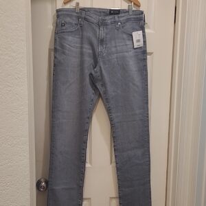 Nwt Men's AG "Everett" Gray Jeans